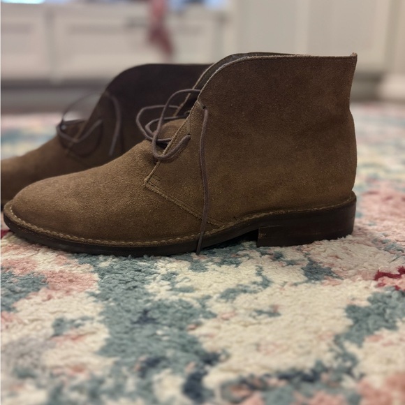 Thursday Boot Company Chukka Boots - Cognac Suede - Picture 1 of 5